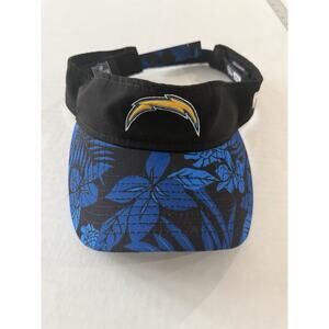 San Diego Charger’s Golf Beach Visor Hawaiian Floral Blue & Gold NFL Football